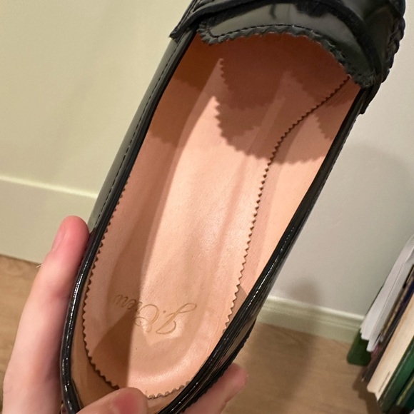 J.Crew Patent Leather Loafers with Tassel - Picture 4 of 4